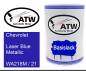 Preview: Chevrolet, Laser Blue Metallic, WA218M / 21: 500ml Lackdose, von ATW Autoteile West.